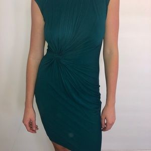 Comfortable and professional teal dress